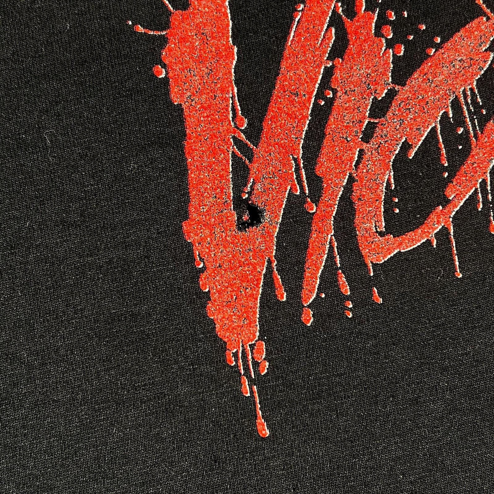 Vintage 1993 Spawn Violator Todd McFarlane Graphic Black Faded T-Shirt 90s