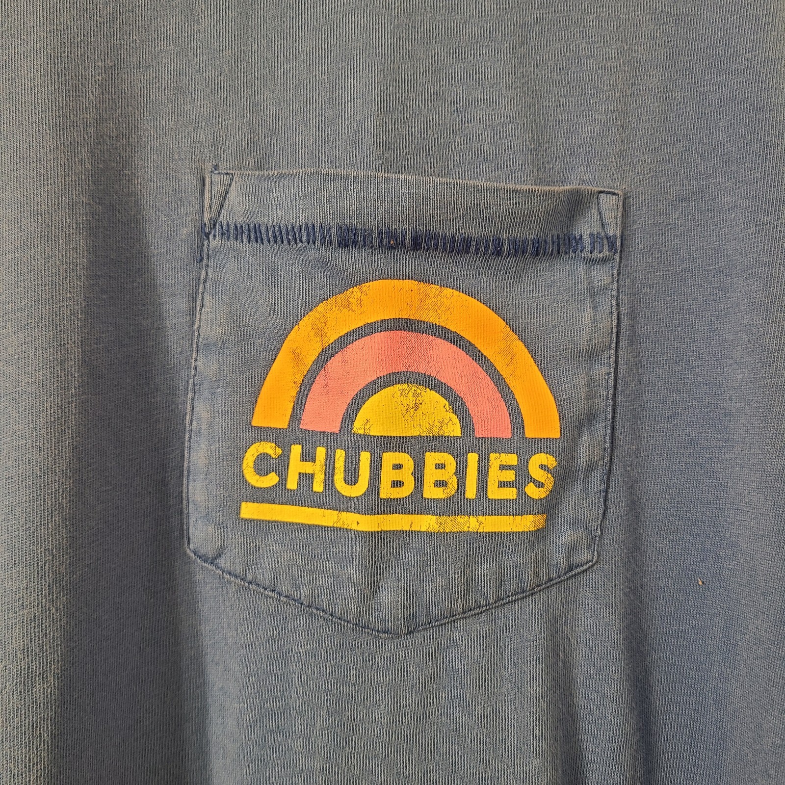 Chubbies Long Sleeve Graphic Print T Shirt Size L The weekend has a…