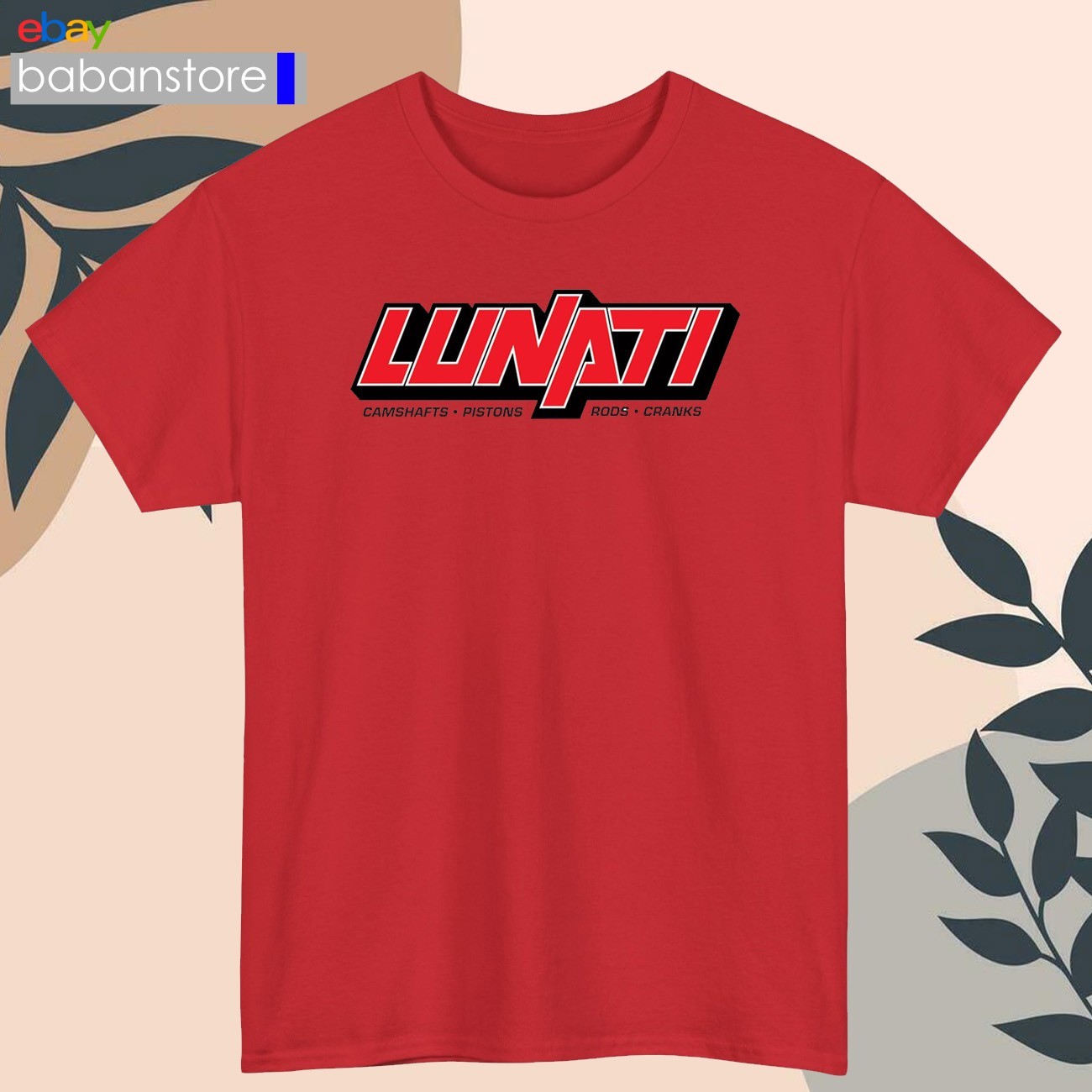 Lunati Performance T-Shirt Logo Black/White/Grey/Navy/Red/Light Blue S-5XL
