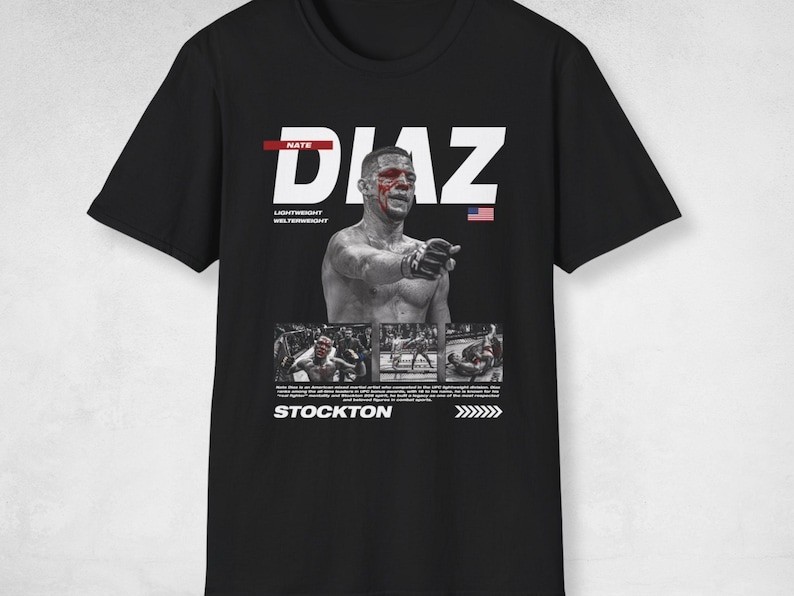 90s Bootleg Stockton 209 Legend MMA Fighter Graphic Tee T-Shirt