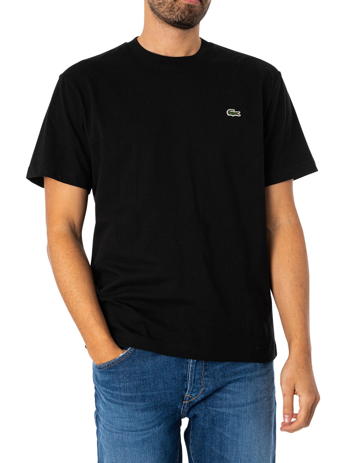 Lacoste Men’s Classic Logo T-Shirt, Black