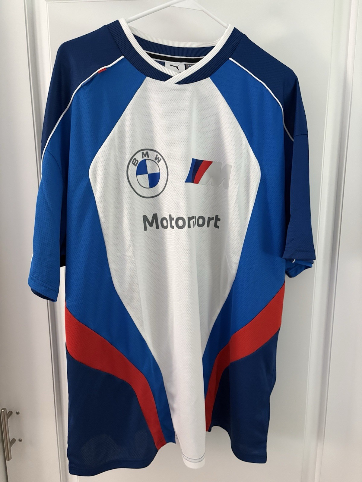 PUMA Bmw M Motorsport Lifestyle Crew Neck Short Sleeve T-Shirt Mens Size XL
