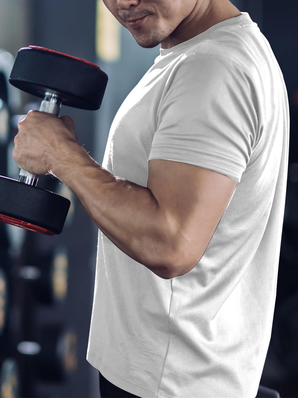 Dry Fit Tshirts Shirts for Men 3 Pack Workout Gym Summer Quick Work Athletic …