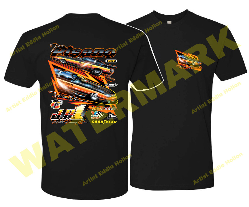 Joe Pisano Mike Dunn JP-1 Special 87 Nitro Funny Car T-Shirt (287)