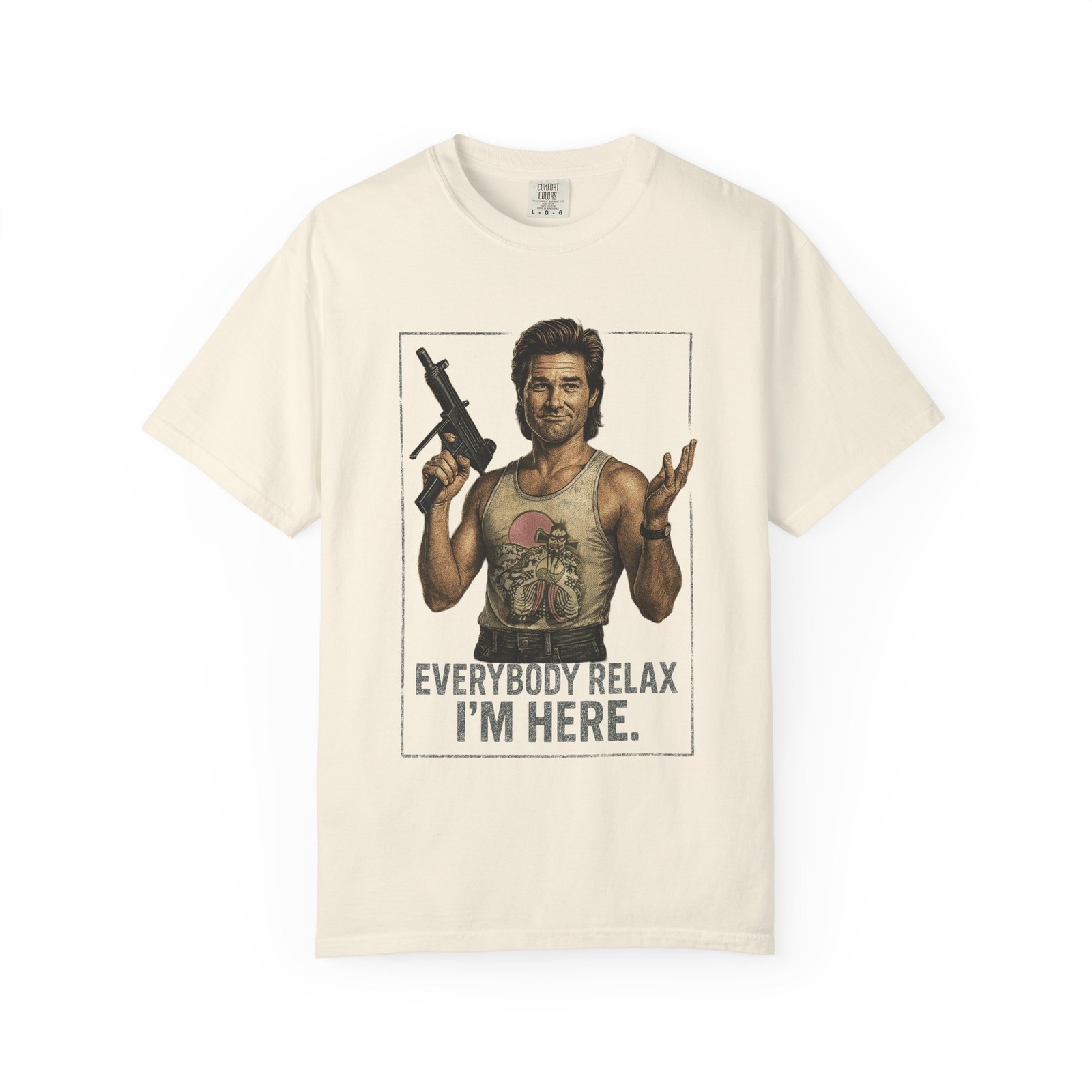 Big Trouble in Little China TShirt, Kurt Russell Jack Burton 80s Movie Tee