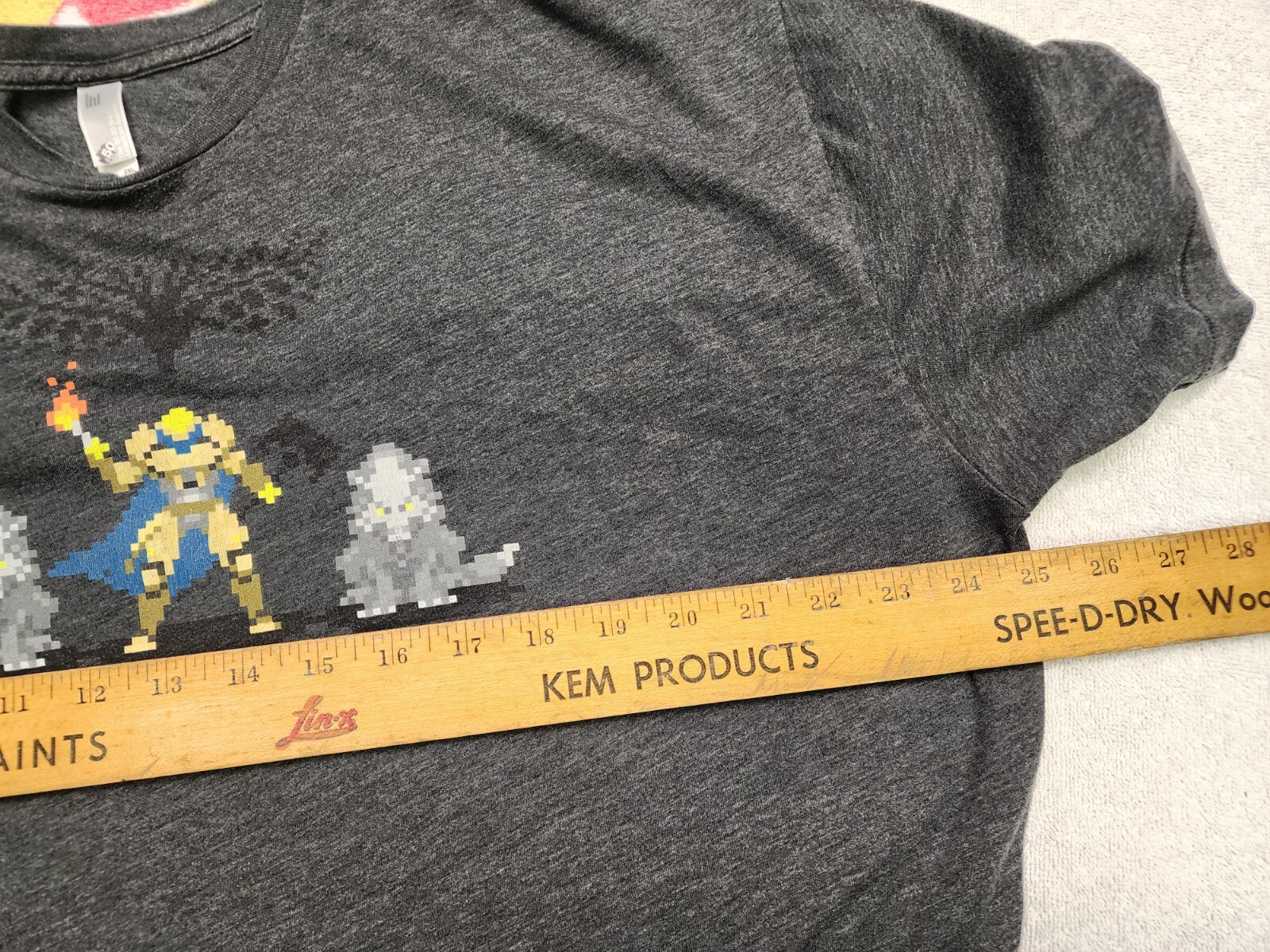 Destiny Heather Gray 16 Bit Sprites T-Shirt Rare Official Bungie Size XXL 2XL