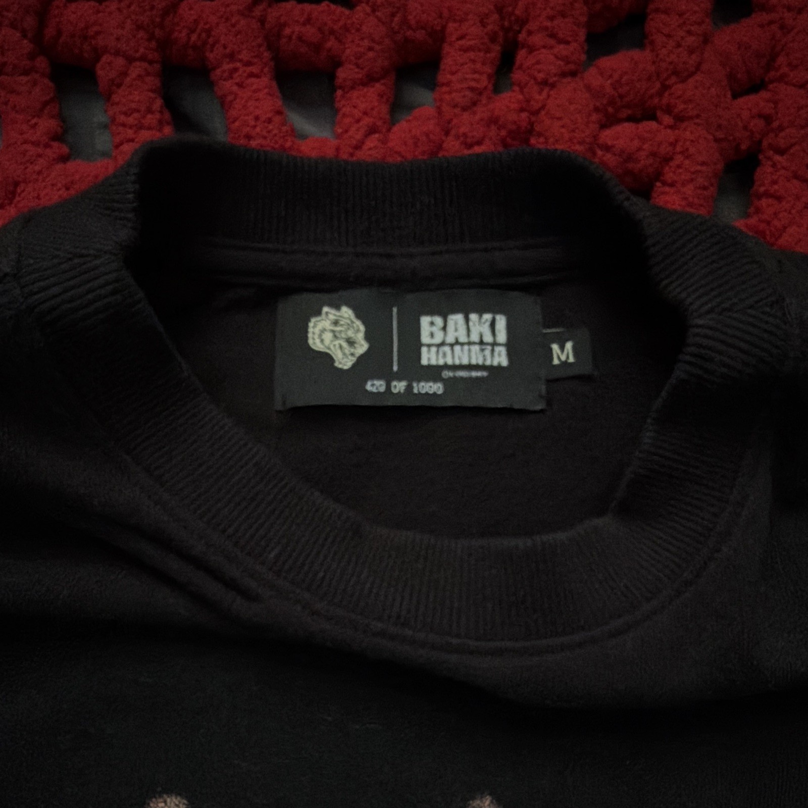 Darc Sport x Baki Hanma “The Path I Chose” Premium Oversized Tee size M