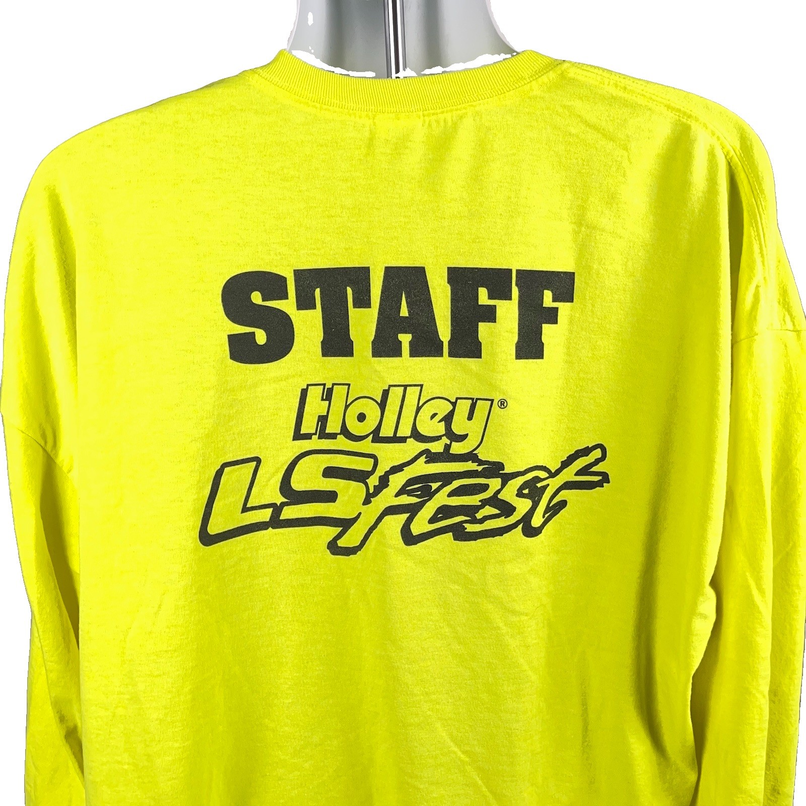 Holley LS Fest Official Staff T-Shirt Size 3XL L/S Cars Drag Racing Hot Rods