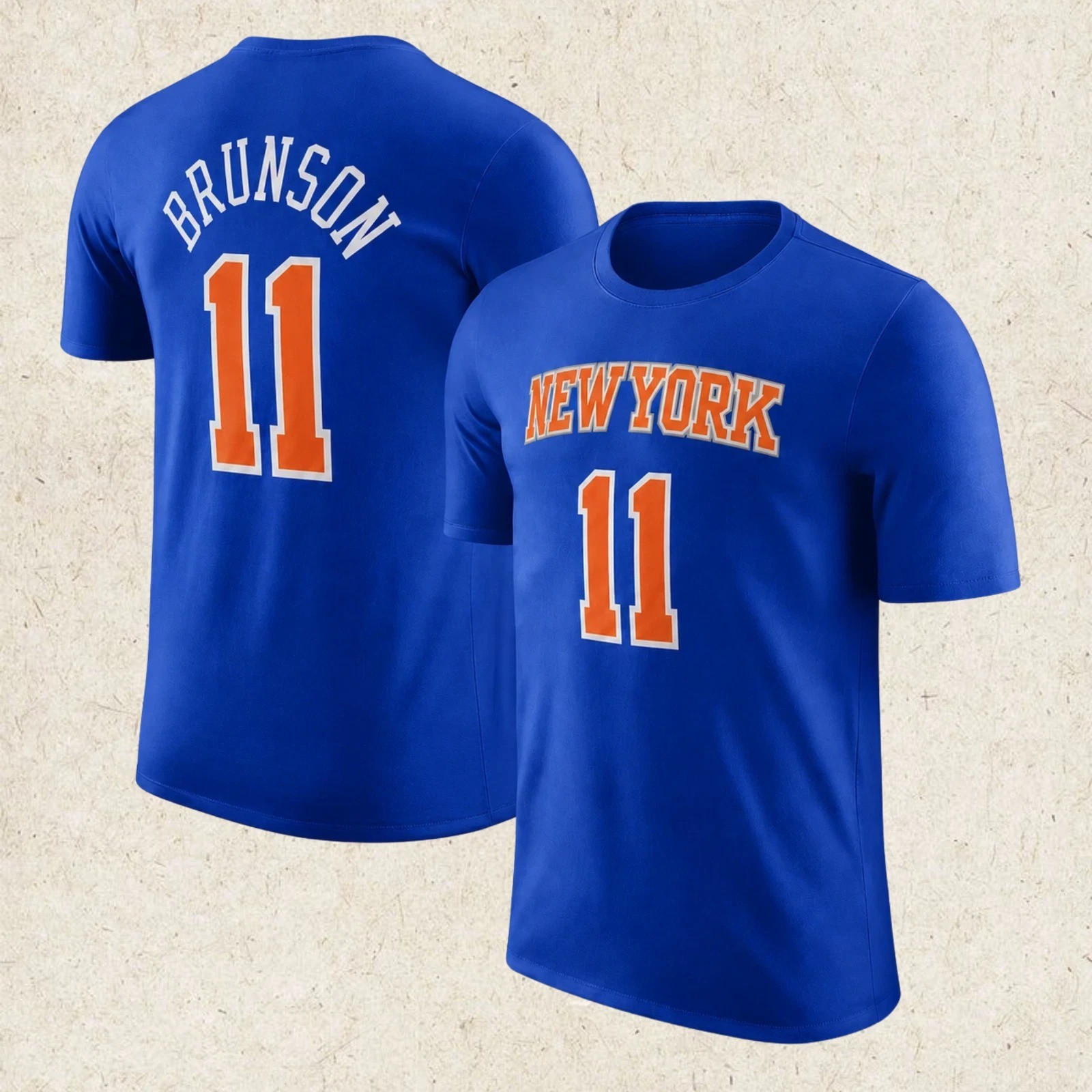 Jalen Brunson 11 Knick Basketball Team T-Shirt Gift For Fans S-5XL