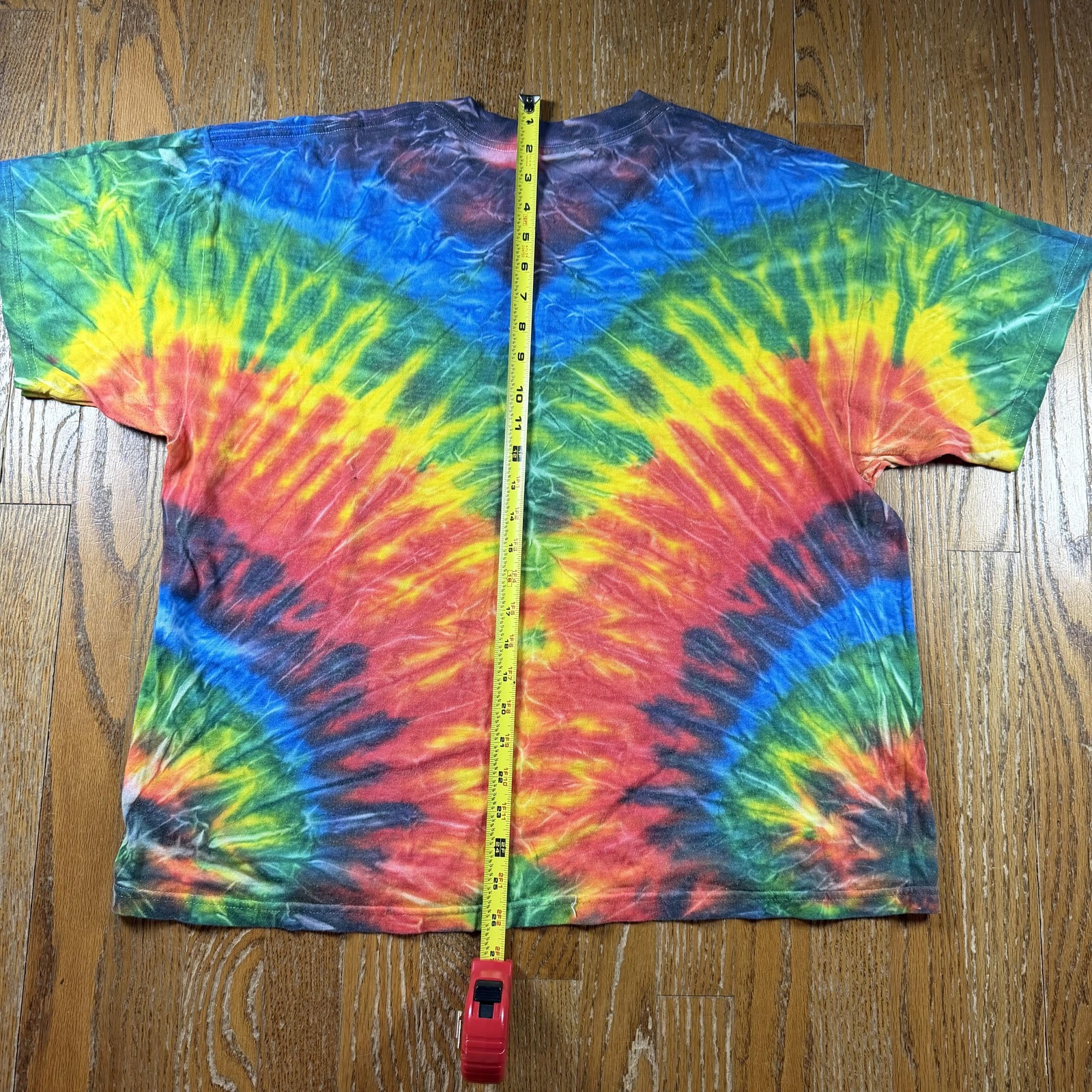 N.A.T. Shirt Mens XL Multicolor Tie Dye Nassau Bahamas USA Festival Hippie