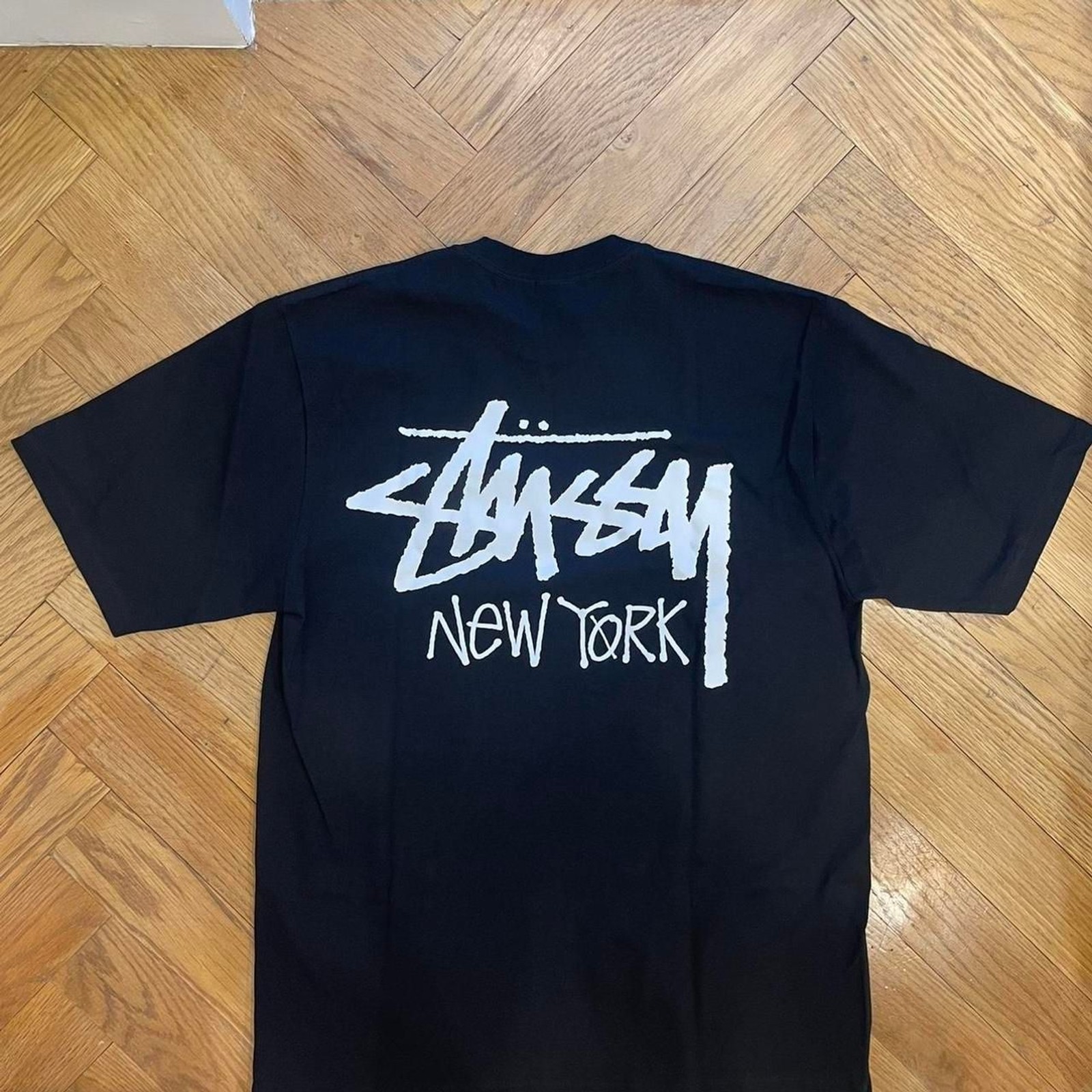 Black Stussy New York Exclusive Chapter t-shirt size Medium