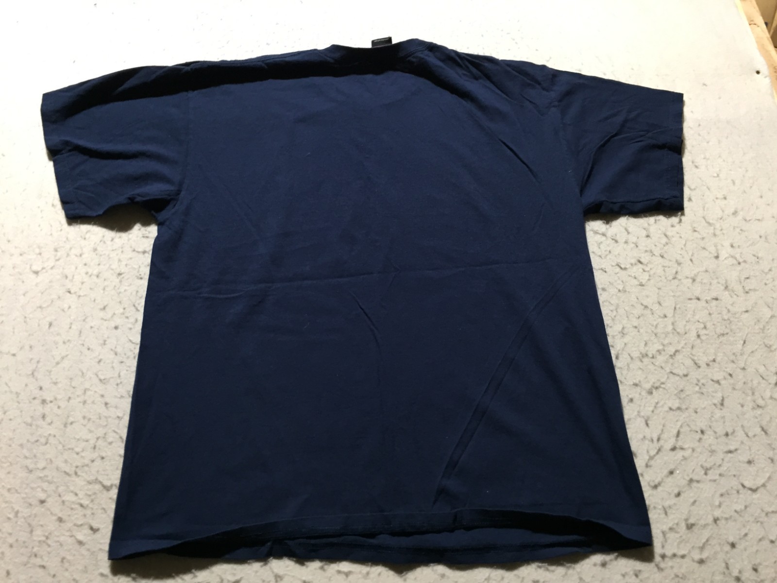 Mad Engine Marvel Shirt Men XL Navy Blue Red Logo Short Sleeve Captain America