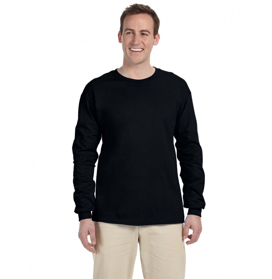 Gildan G240 Adult Ultra Cotton 6 oz Long-Sleeve T-Shirt ( S – 3XL )