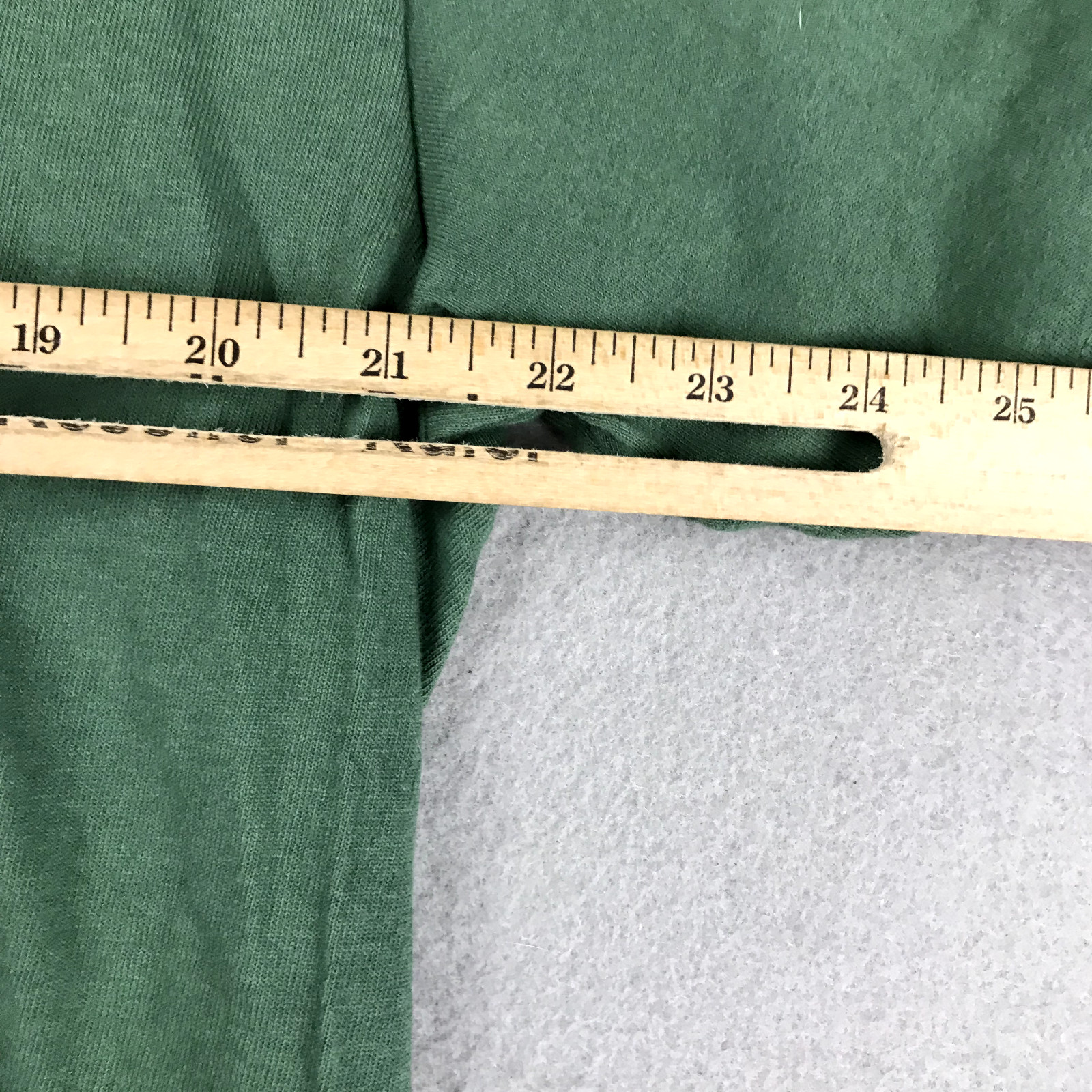 Life is Crap Shirt Mens Large Green Cotton Crew Neck Short Sleeve Tee
