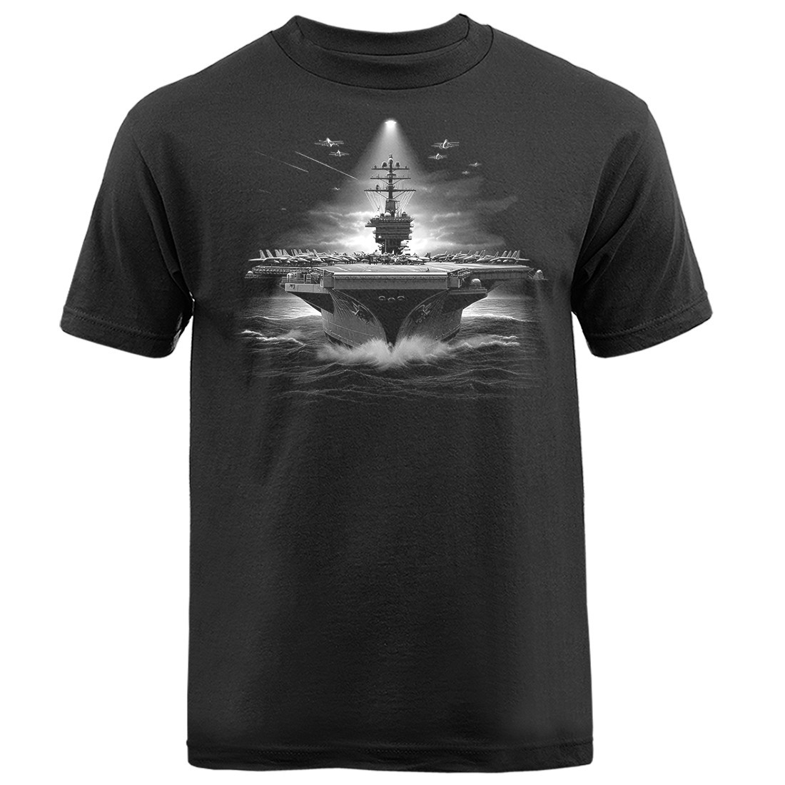 US Navy Aircraft Carrier Military Warship Patriotic Veteran T-shirt