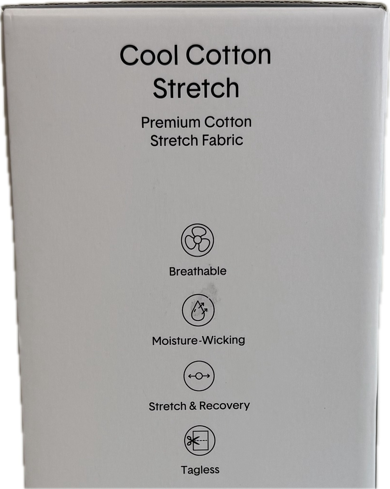 Tommy John 1003994N Crew Neck 3 Pk Cool Cotton Stretch White Shirt (New in Box)