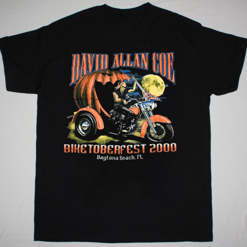 David Allan Coe Biketoberfest 2000 Black Unisex T-Shirt All Size S To 5XL