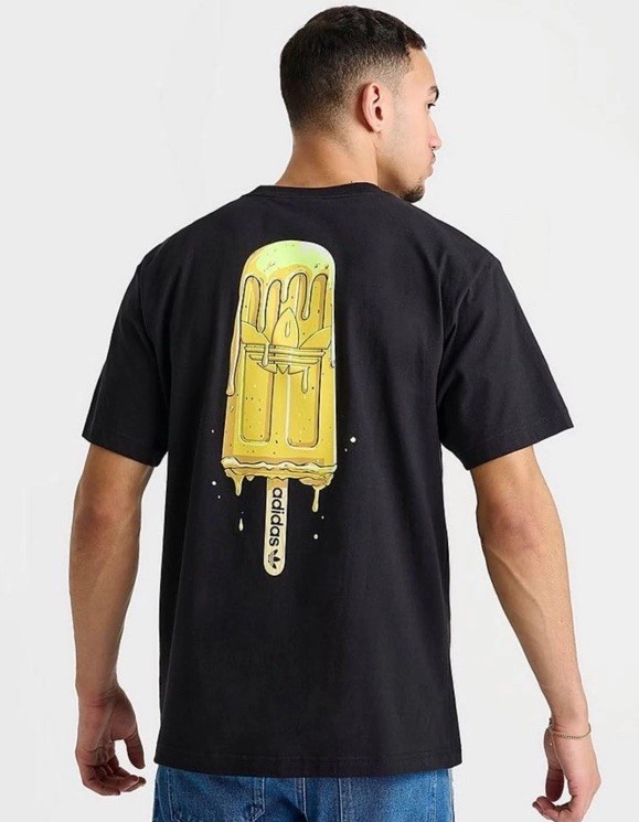 RARE NEW MENS ADIDAS ORIGINALS TREFOIL POPSICLE TREFOIL SHIRT ~SIZE Sm #KG1585