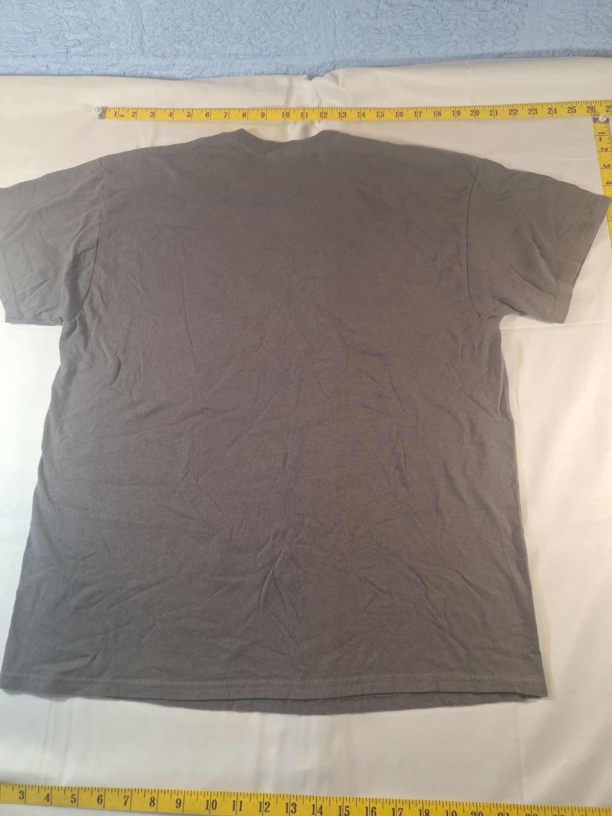 Size L Ripple Junction Naruto Shippuden Sasuke Uchiha Gray Graphic Tee