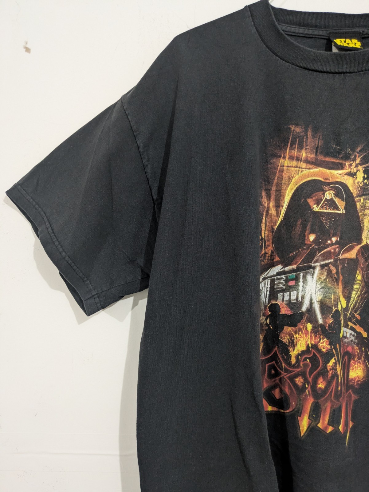 3155 Star Wars Large Men’s Black T-shirt Vintage