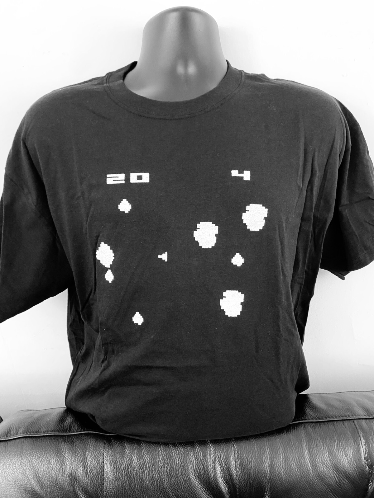 ASTEROIDS VINTAGE VIDEO GAME T SHIRT Nintendo Stand Up ORIGINAL SCREEN PRINT