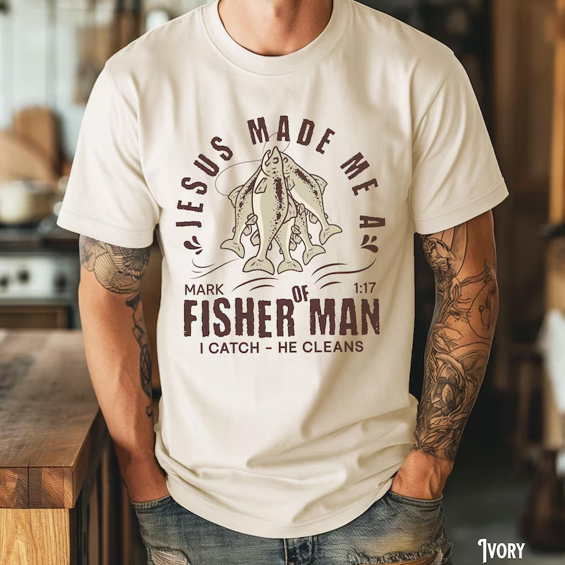 Fisherman Fisher of Men Comfort Tee