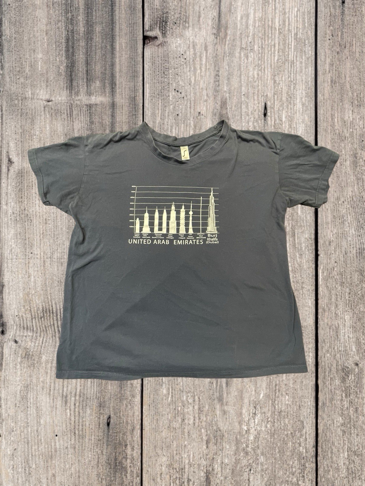 SOL’S Regent 11380 United Arab Emirates Burj Khalifa Graphic T-Shirt XXL