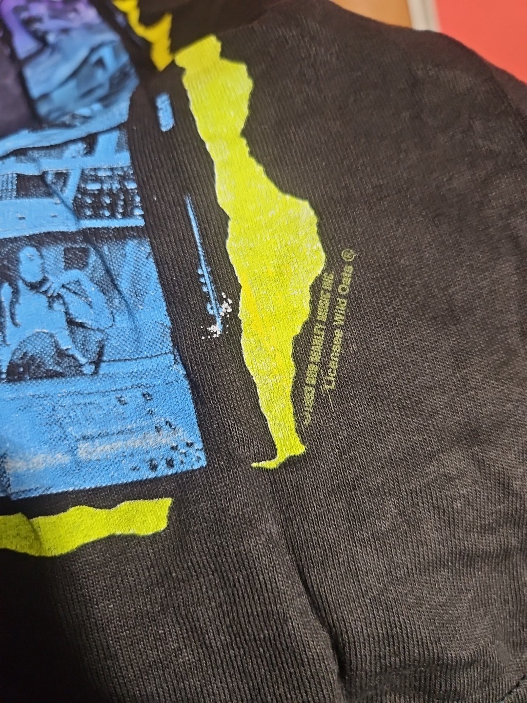 DRY ROT Vintage 90s Wild Oats Bob Marley Rap Tee T Shirt Men’s Large Band Reggae
