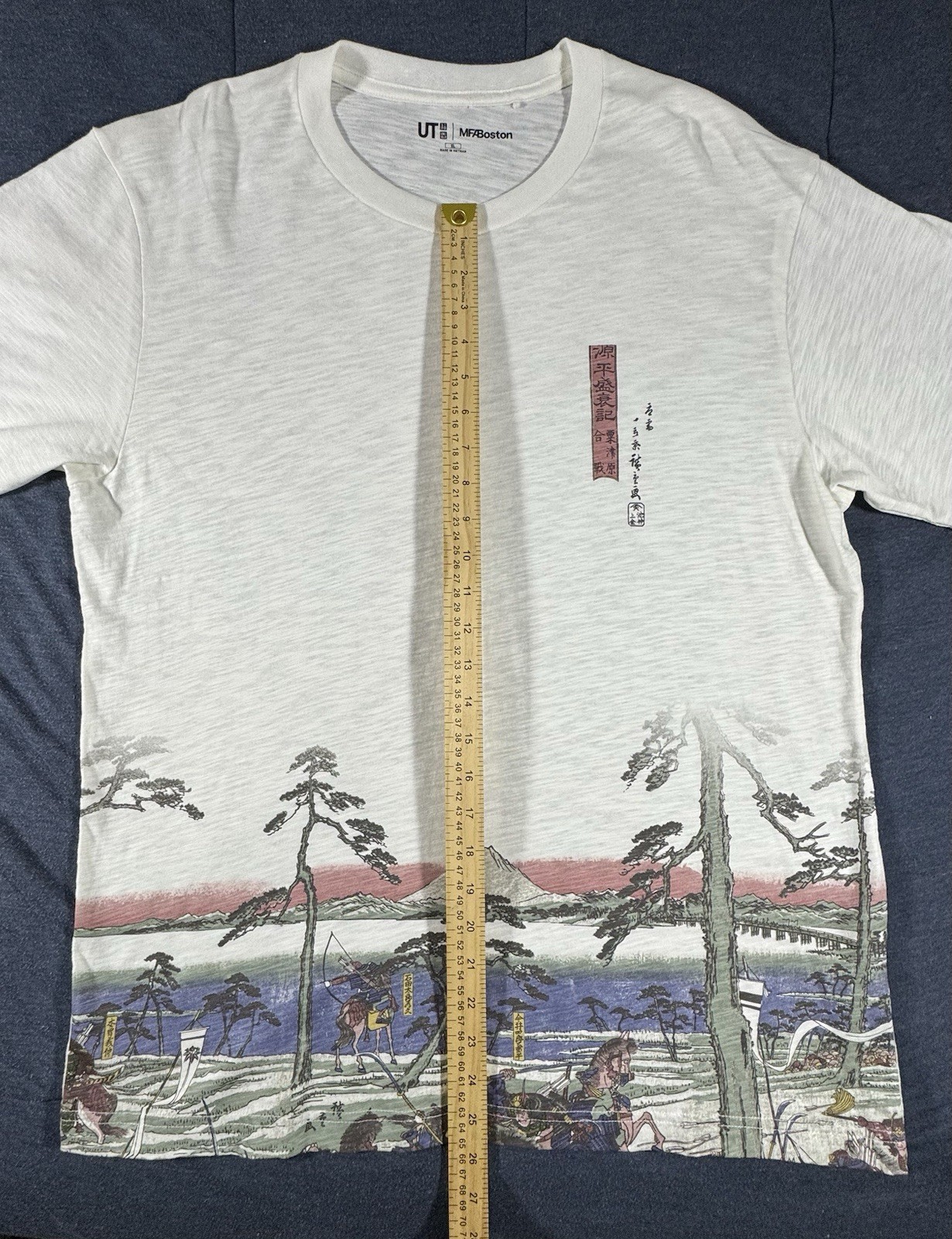 New UNIQLO UT Museum of Fine Arts, Boston Ukiyo-e Heroes T-Shirt Sz XL 480948