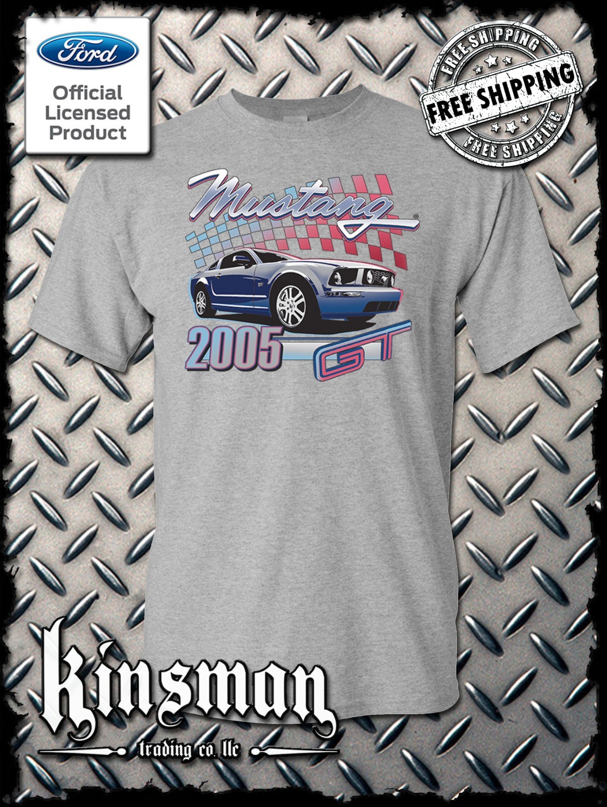 2005 Ford Mustang GT T-Shirt / Carrol Shelby Cobra