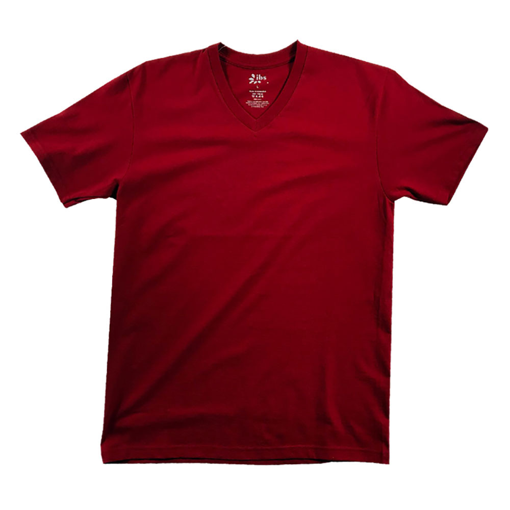 IBS HEAVYWEIGHT T SHIRT MENS SHORT SLEEVE V NECK S M L XL 2XL 3XL