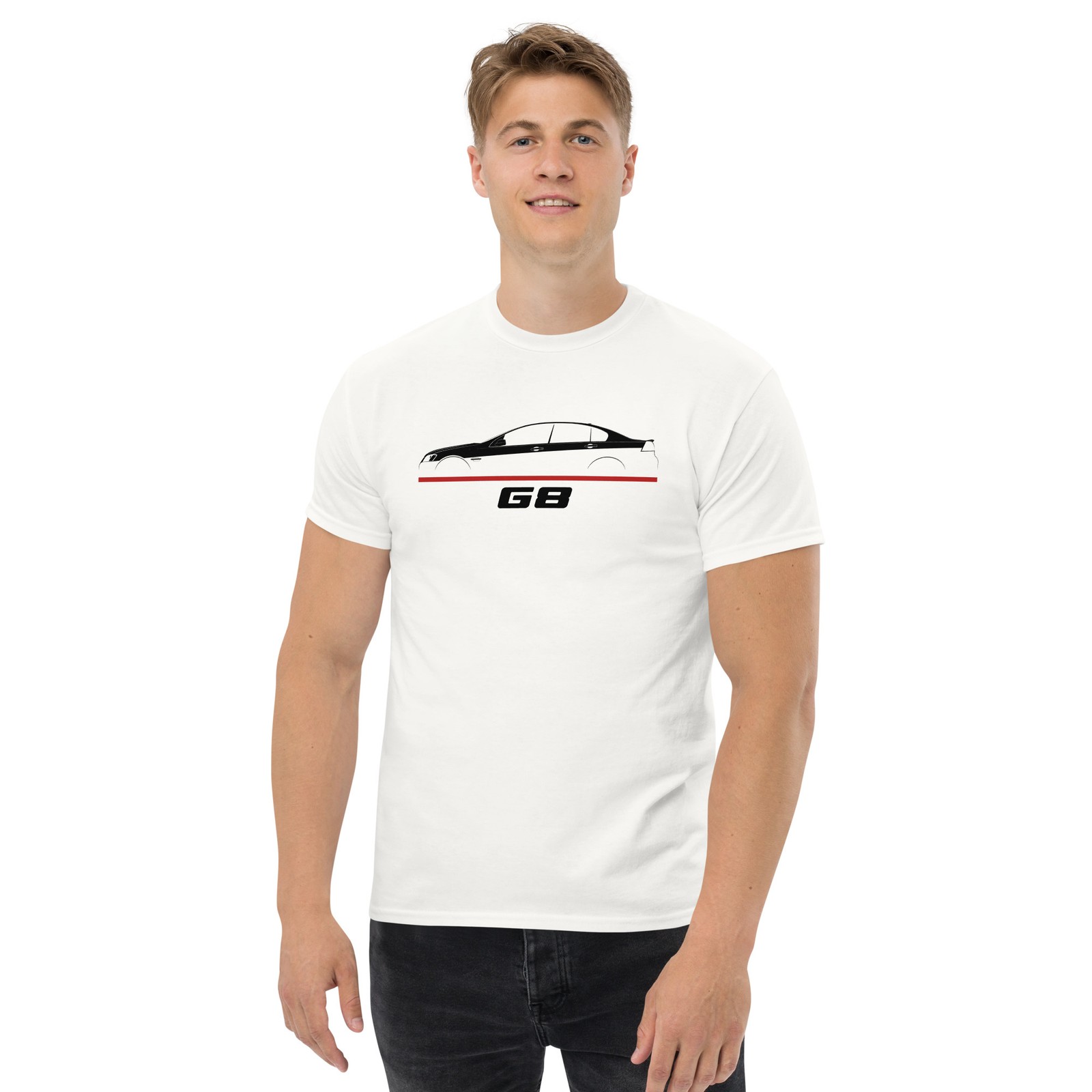 For Pontiac G8 2007-2009 Fans Car Tee T-Shirt Birthday Gift