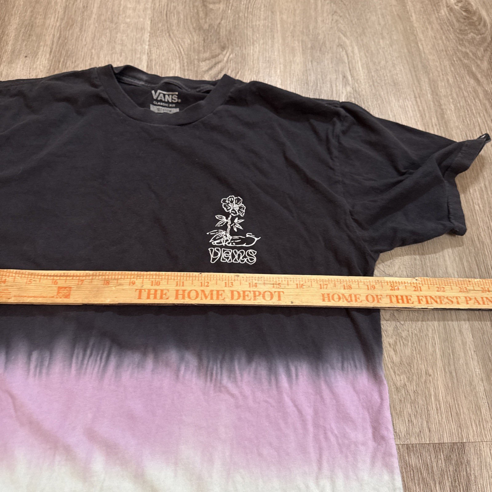 VANS Official Experimental Recipe Of The Debris 66 Tri-Color T-Shirt Size M