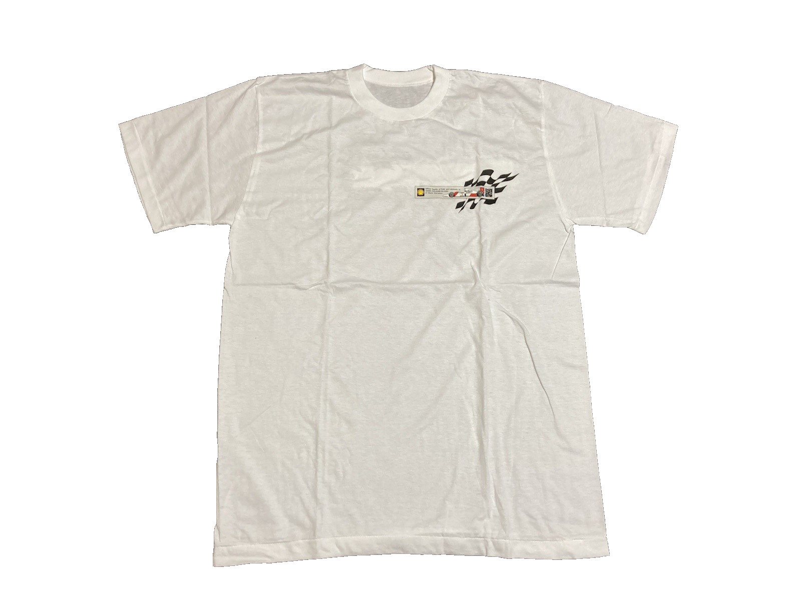 Vintage Honda Marlboro McLaren Shell Formula 1 Racing Team Tee T Shirt One Size