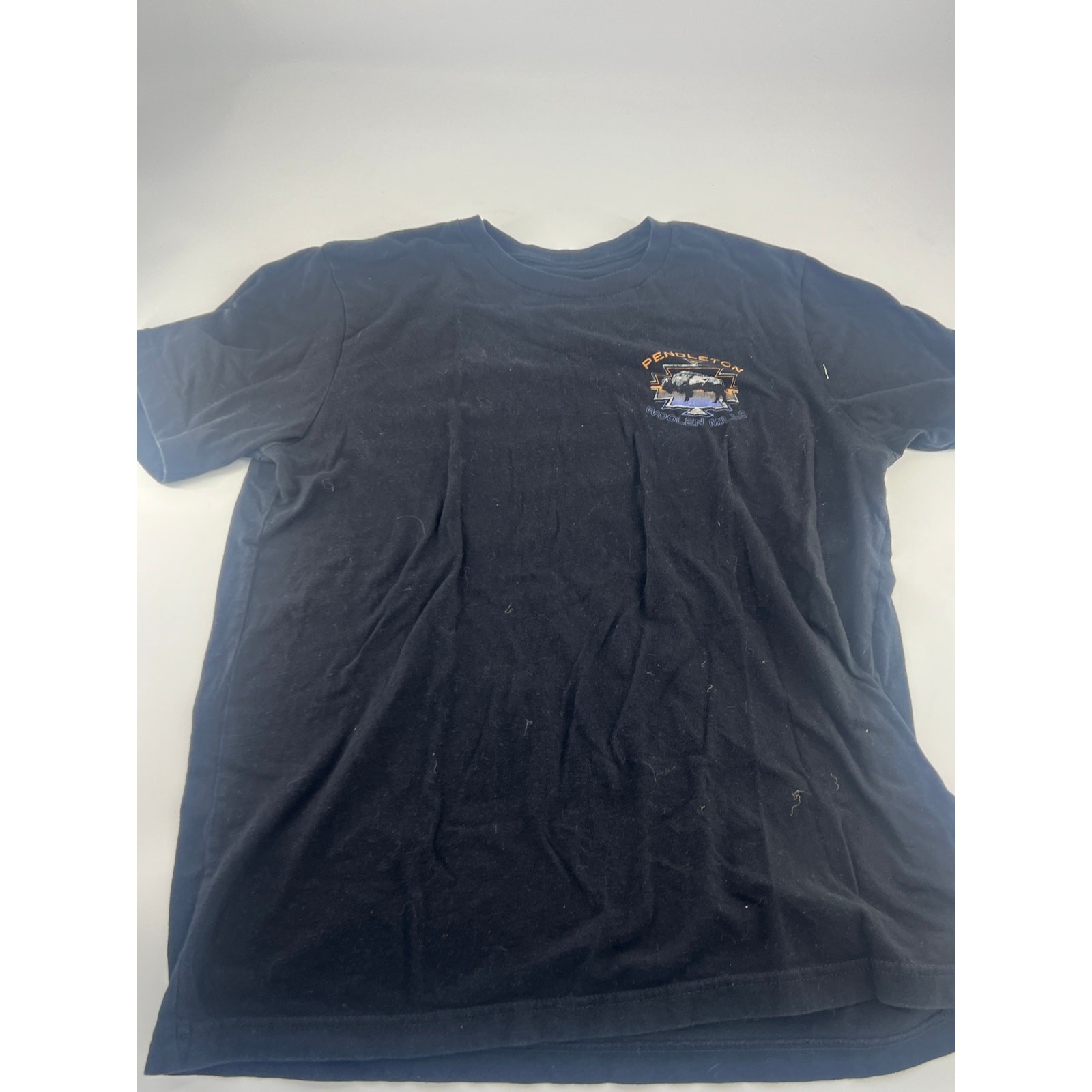 Pendleton Tshirt Adult Large Black Sportswear Preppy Casual Lounge Pullover
