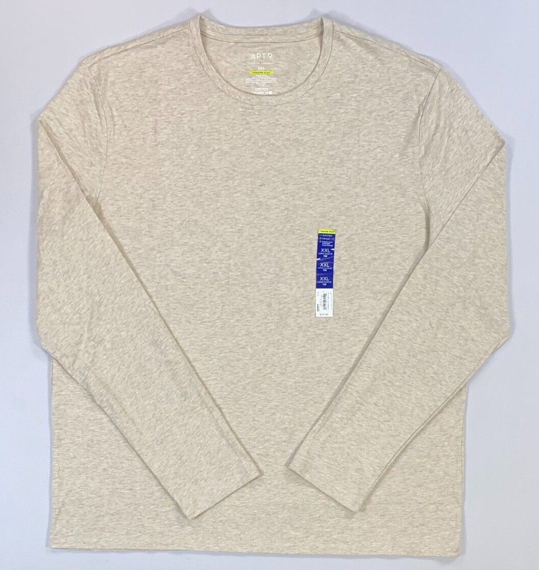 Men’s Apt. 9 Premier Flex Long Sleeve Tee T-Shirt