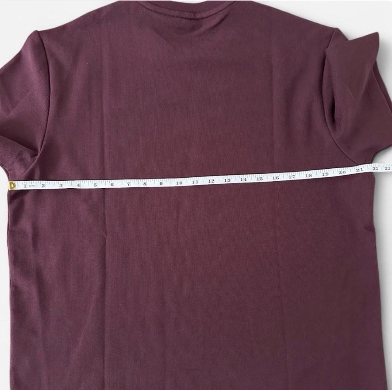 NWT Calvin Klein Men’s Burgundy Knit T-Shirt Size Large Crew Neck Casual Basics