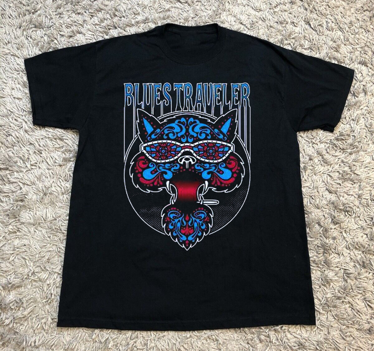 HOT! Blues Traveler Black Cotton Shirt All size S-5XL L536