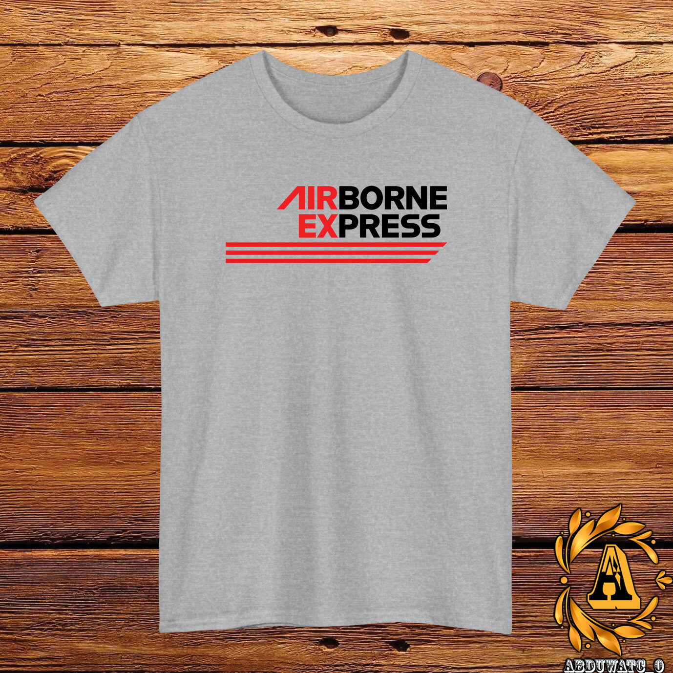 Airborne Express Airlines Logo T-Shirt Black/Grey/White/Navy/Red/Light Blue