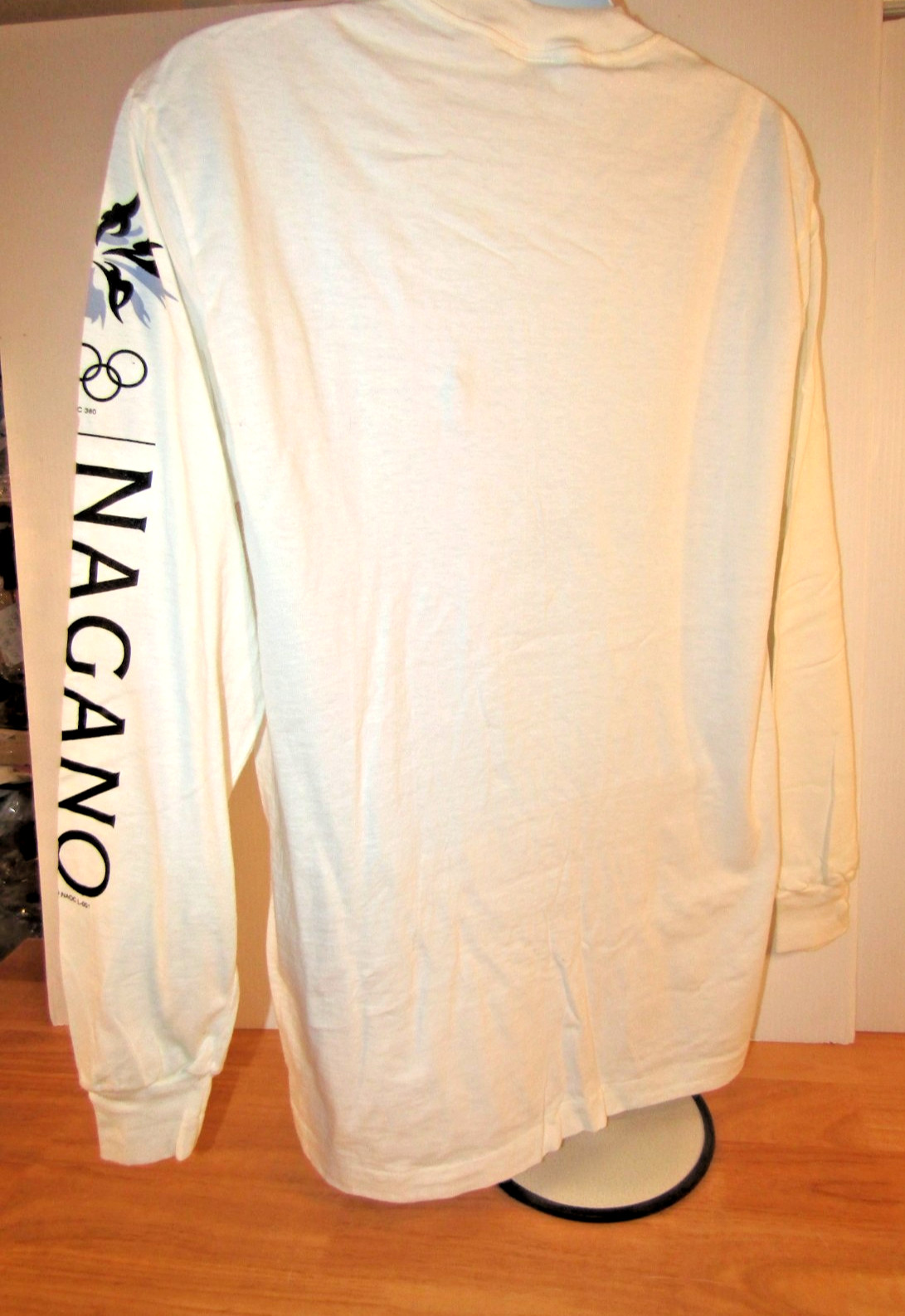 VTG Orig. Nagano 1998 Olympic Winter Games Crew Neck T-Shirt Men’s Large / 42″