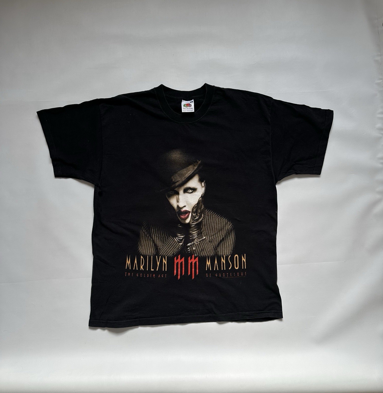 Vintage 2003 Marilyn Manson The Golden Age of Grotesque Burlesque T-Shirt