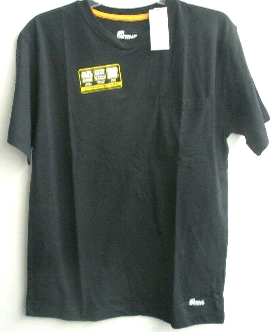 Berne Lightweight Performance Short Sleeve Pocket T-Shirt Berne BSM38 NVY Navy