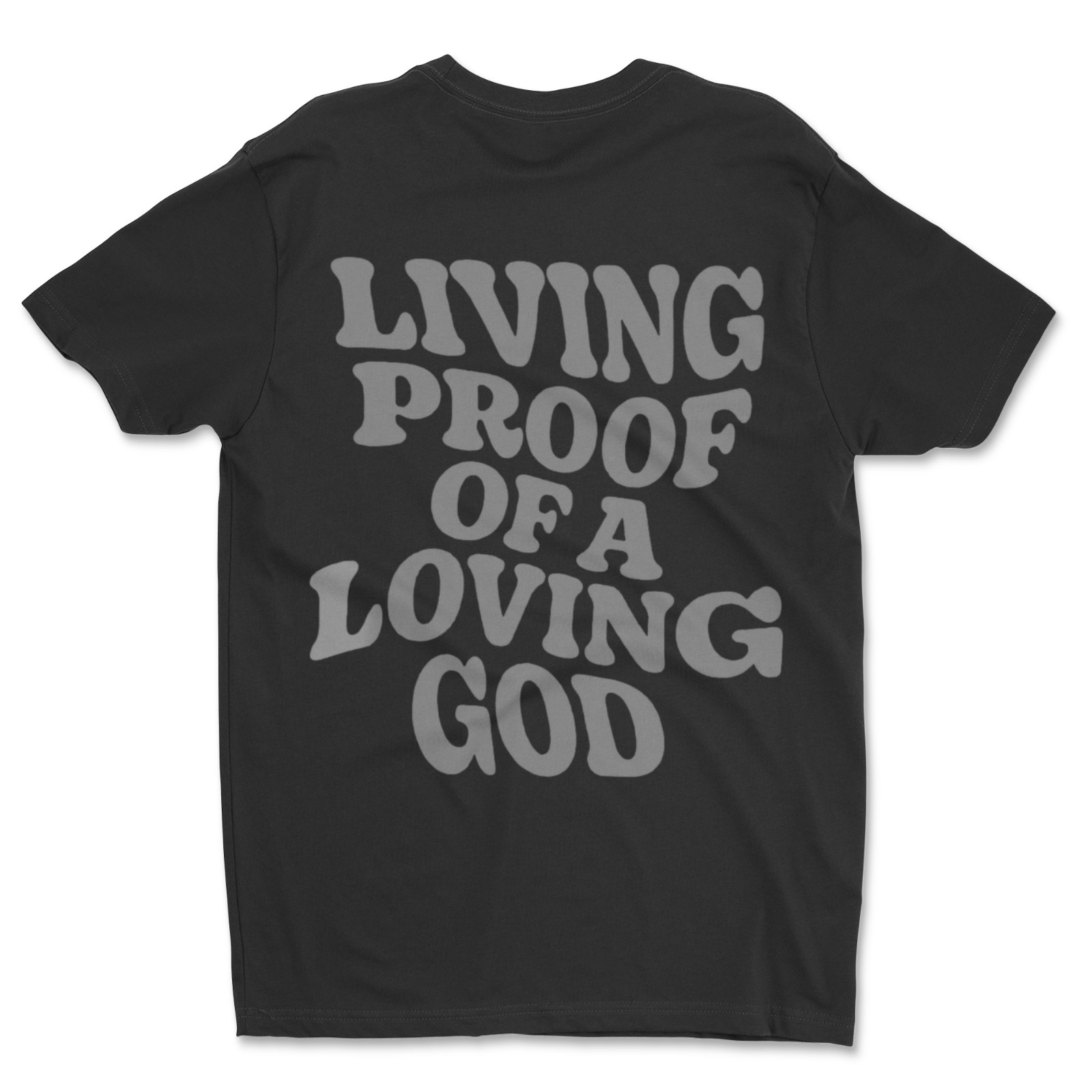 DTF Living Proof/ Custom Unisex Soft Style T-Shirts, Next Level- Cotton