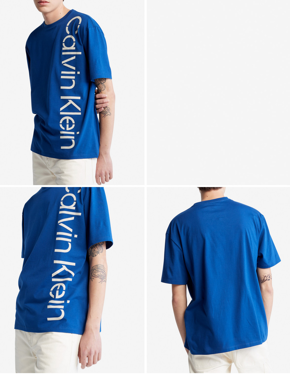 Calvin Klein Men’s T-Shirt Short-Sleeve Crewneck Relaxed Fit Size XS S M L XL