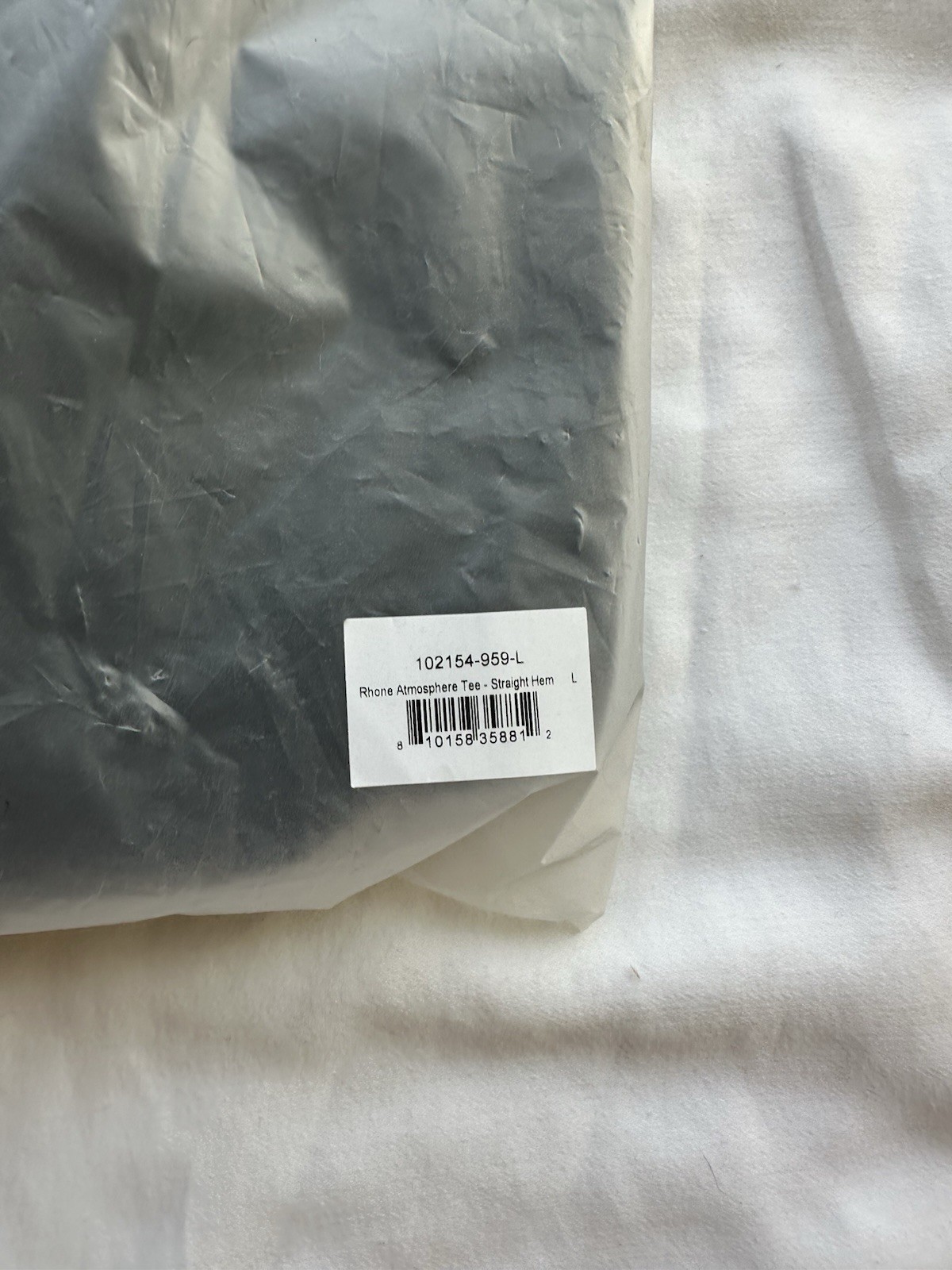 Rhone Performance Atmosphere T Shirt Grey Size: L NWT