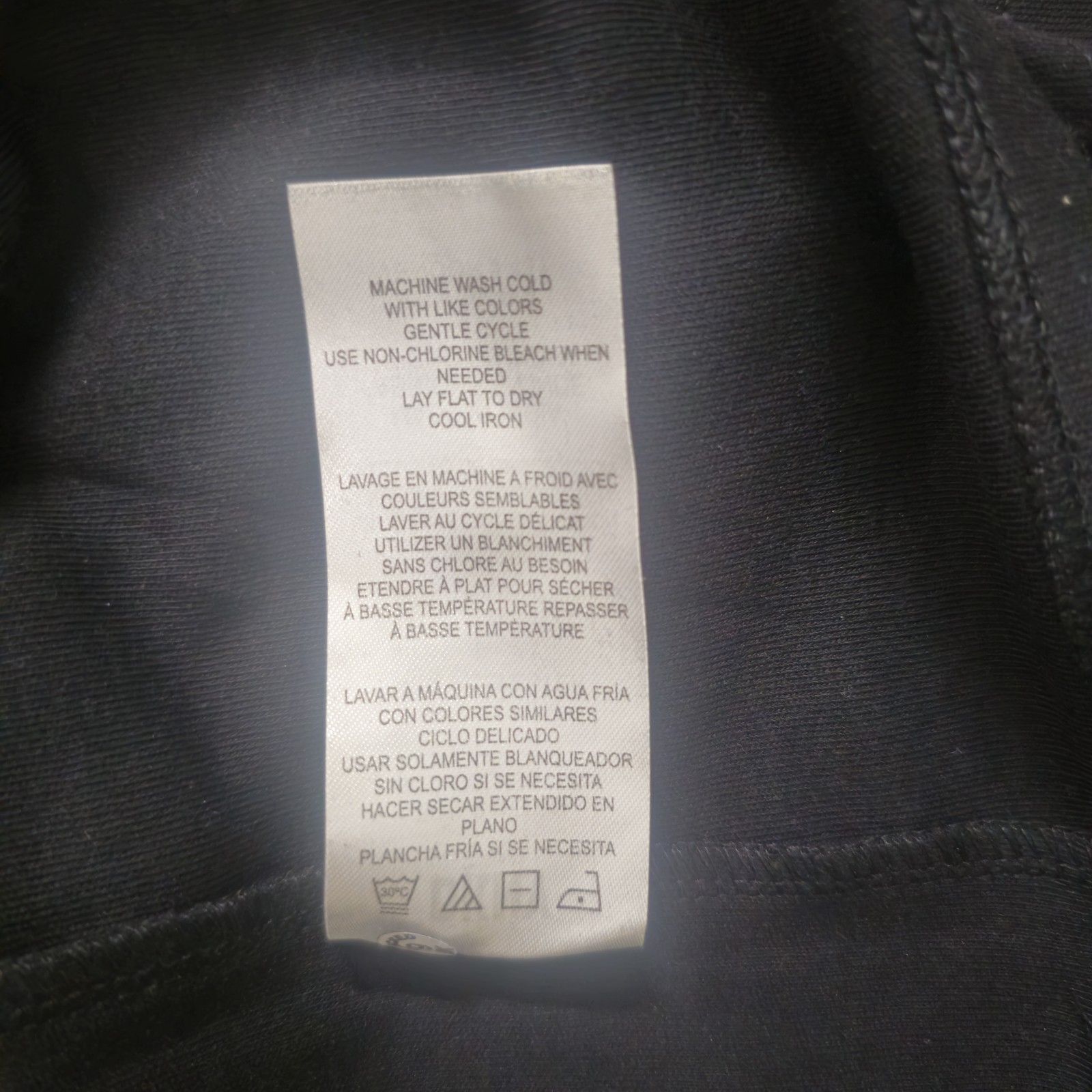 NWT DKNY Mens XL Black Solid Crew Neck Short Sleeve Logo Jersey Tee DK00SK556