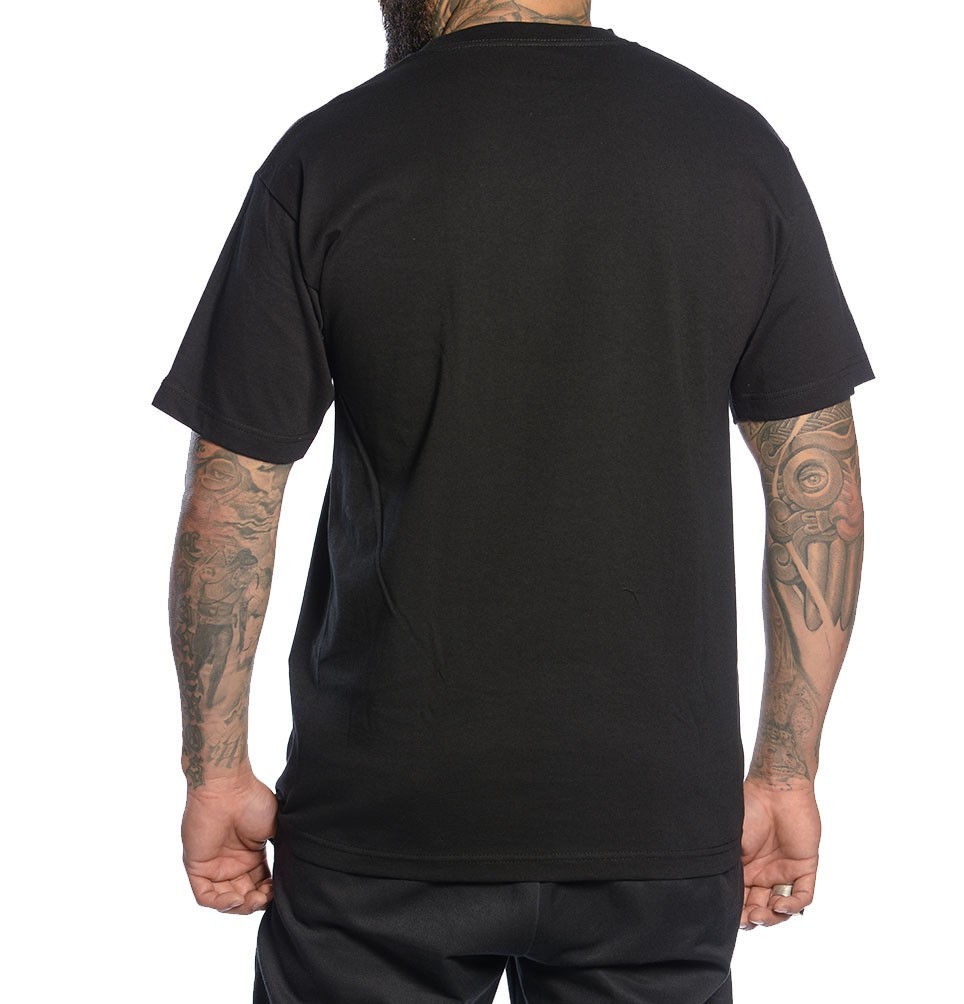 SULLEN CLOTHING SACRED BADGE TATTOO INK BLACK PUNK GOTH T SHIRT S-5XL