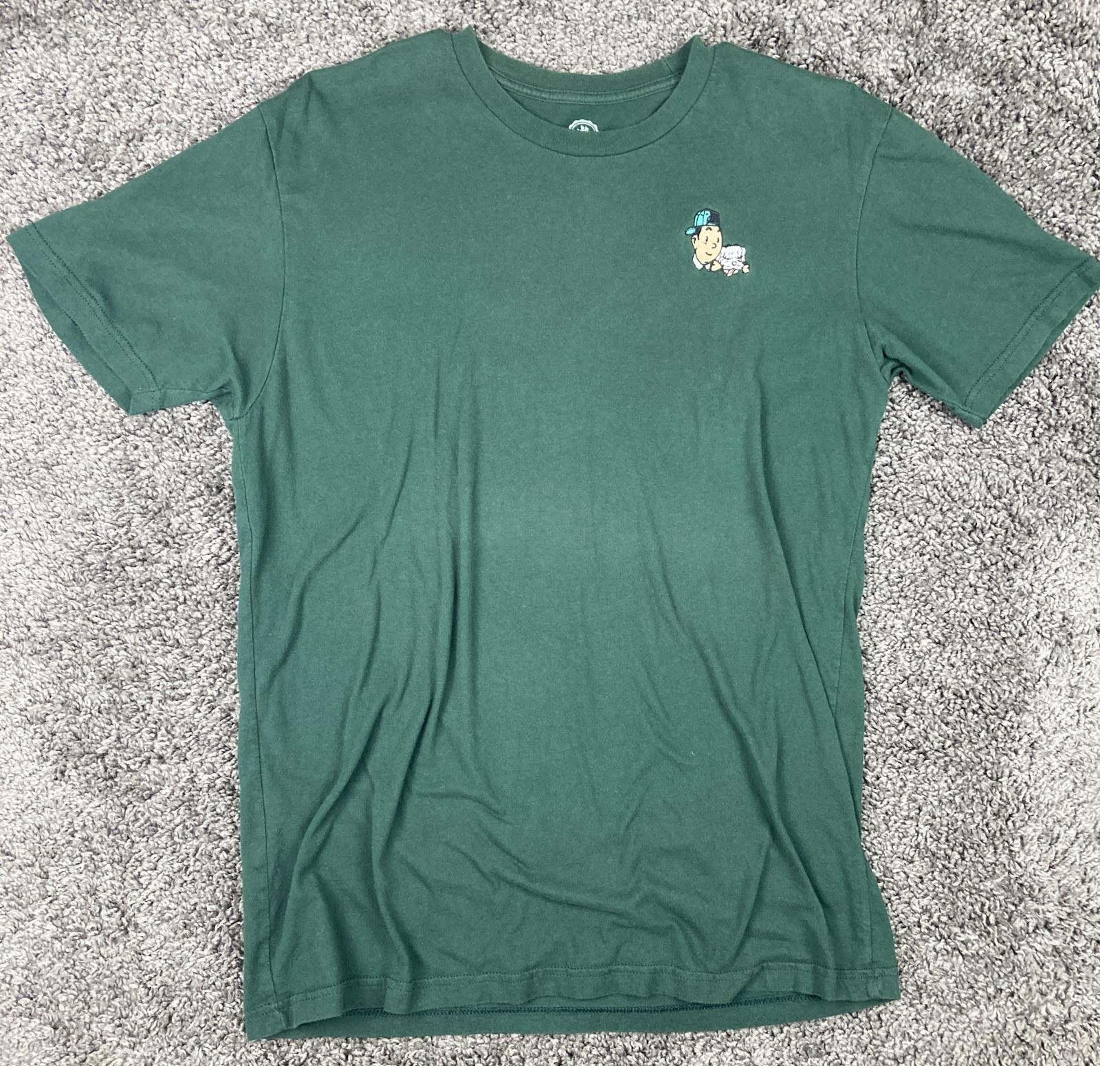 Coursewrk Supply Co Graphic T Shirt Green Men’s L Chicago Streetwear
