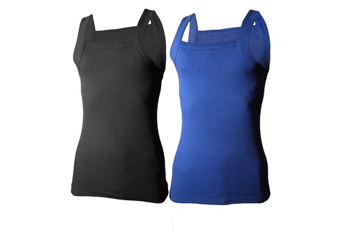 2-4 Packs Men’s G-unit Style Cotton Tank Tops Square Cut Muscle Rib A-Shirts