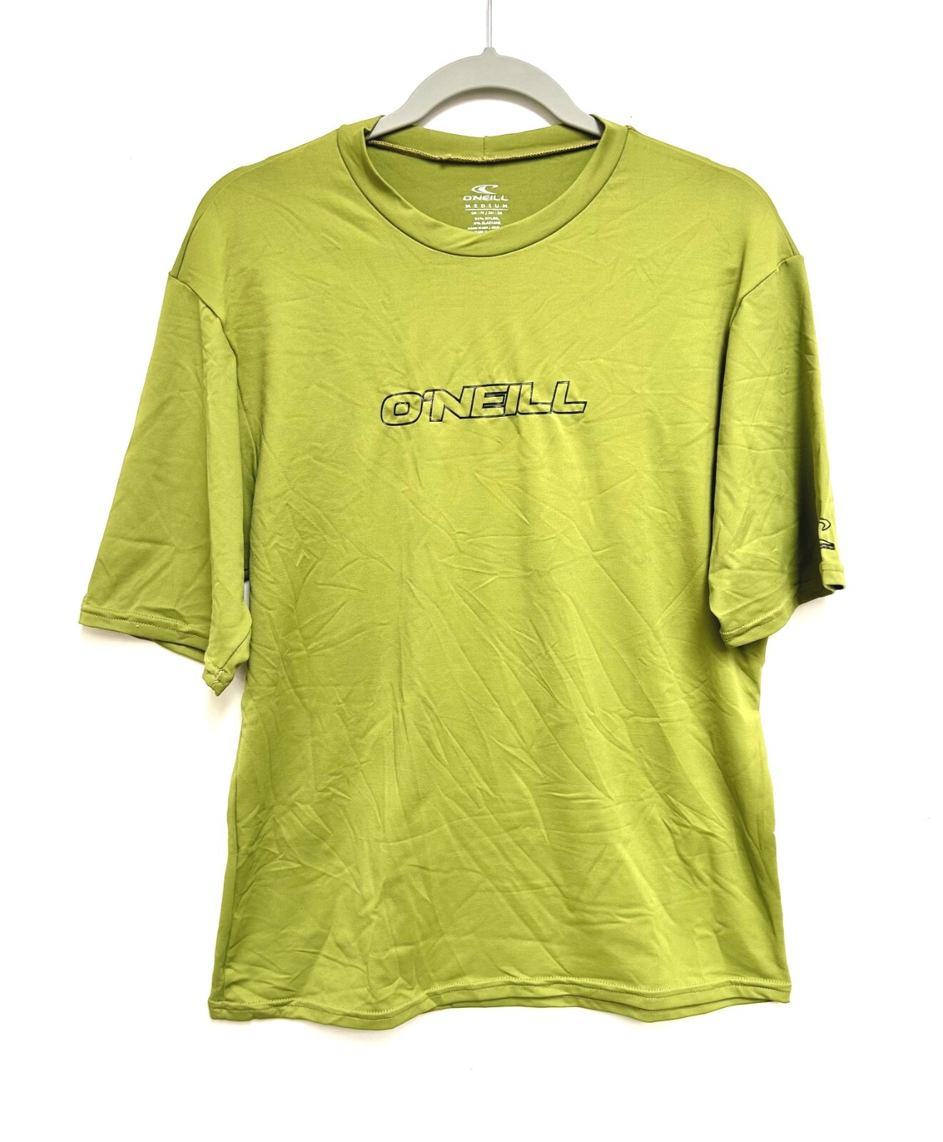 SET OF 2-O’Neill Basic Skins Rash Tee Guard Sun Shirt Choice-M (Grn)/XL (Brown)